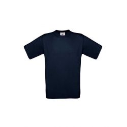 T-shirt  B&C navy blauw
