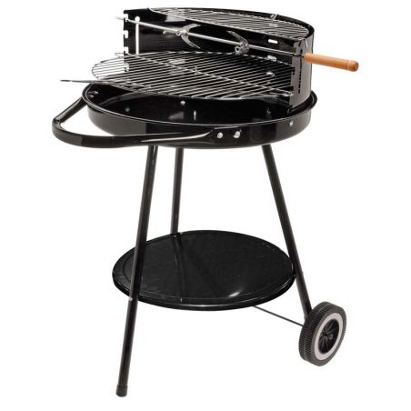 Barbecue rond sur roues 43 cm