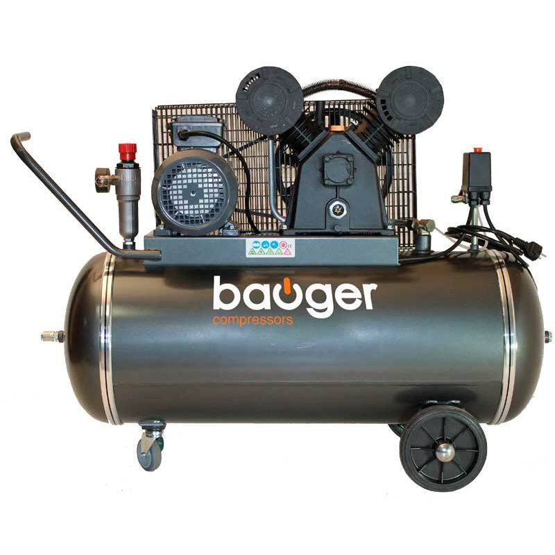 buiten gebruik ontsmettingsmiddel beroemd Compressor Bauger 3 PK 100 L Prof