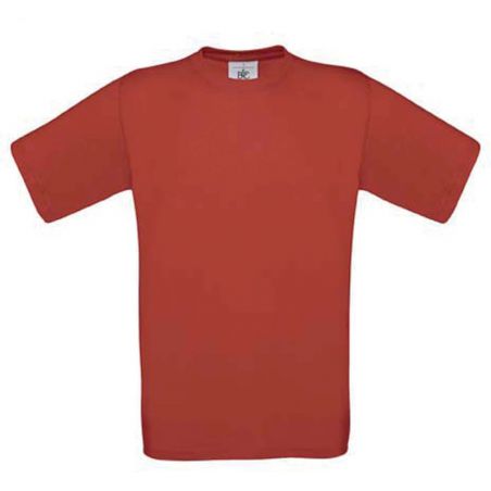 T-shirt  B&C  rood