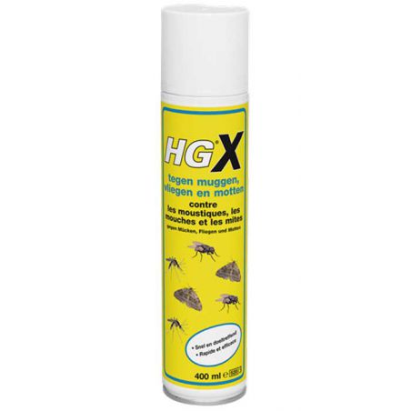HGX contre les moustiques, les mouches et les mites 400ml