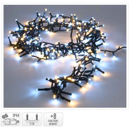 KERSTVERLICHTING MICROCLUSTER 1500 LED WARM/COOL WIT