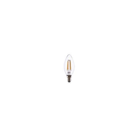 lampe bougie LED filament E14 4W 4200K 400Lm