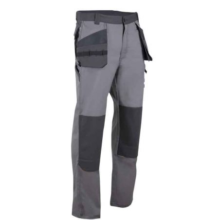 Pantalon Pegase stretch gris/noir